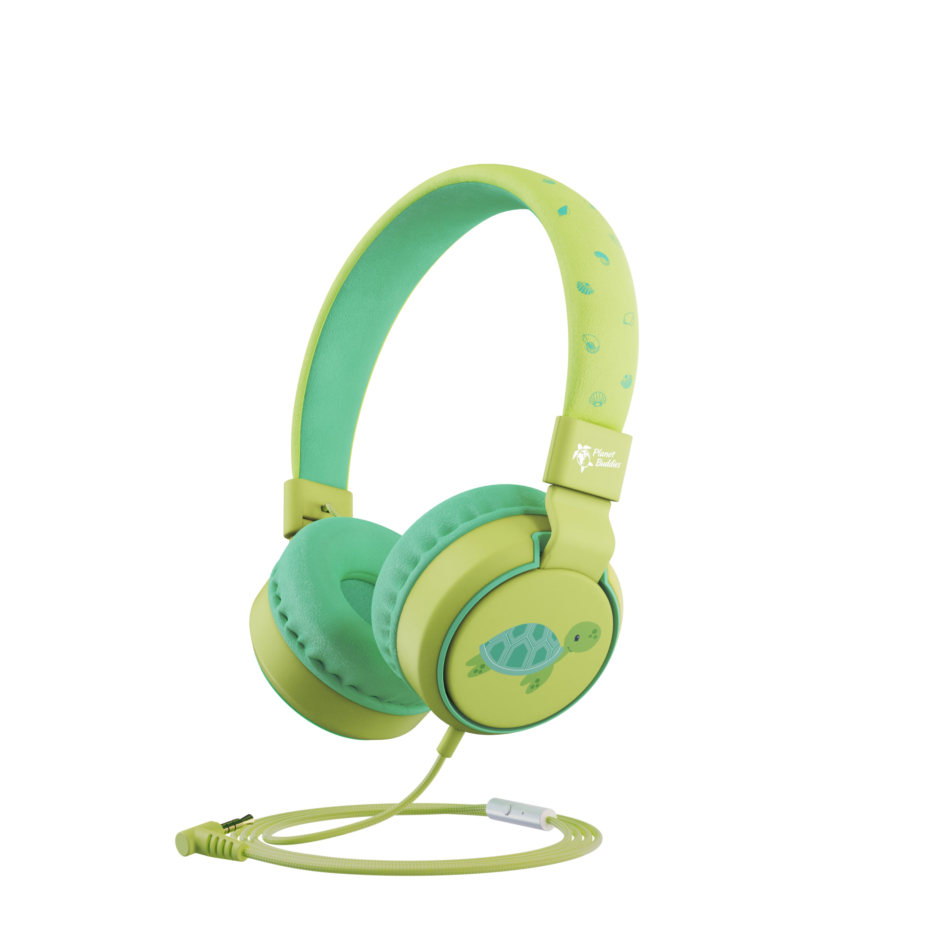 Milo the Turtle Wired Headphones Planet – Recycled Buddies EU